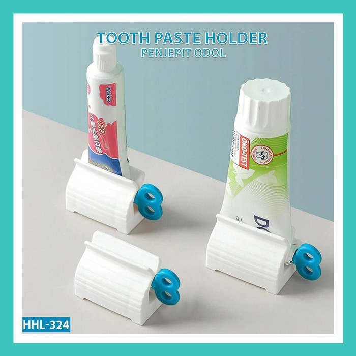 Tempat Odol Gulung Tooth Paste Holder Squeezer Stand Bathroom Dispenser Penjepit Odol Praktis Tempat Odol Gulung