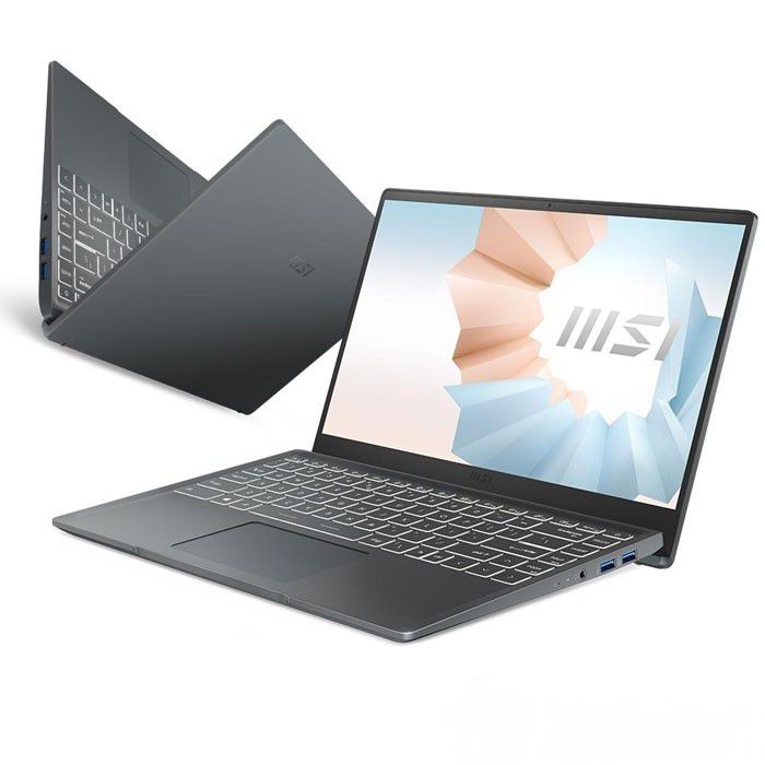 Laptop MSI Modern 14 - B11MOU-1019ID Core i3-1115G4 8GB 512GB SSD