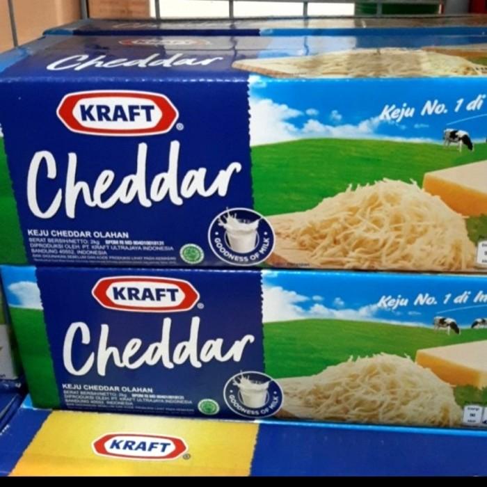 

Big Sale Terlaris Cheese | Keju Kraft Cheddar 2Kg