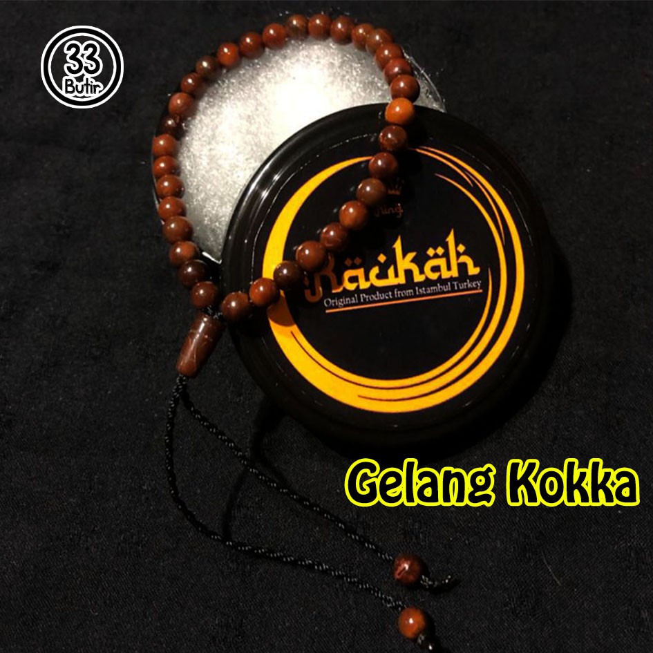 Gelang Kokka Kauka motif Bulat original untuk Kesehatan Asli Turki Garansi Uang Kembali