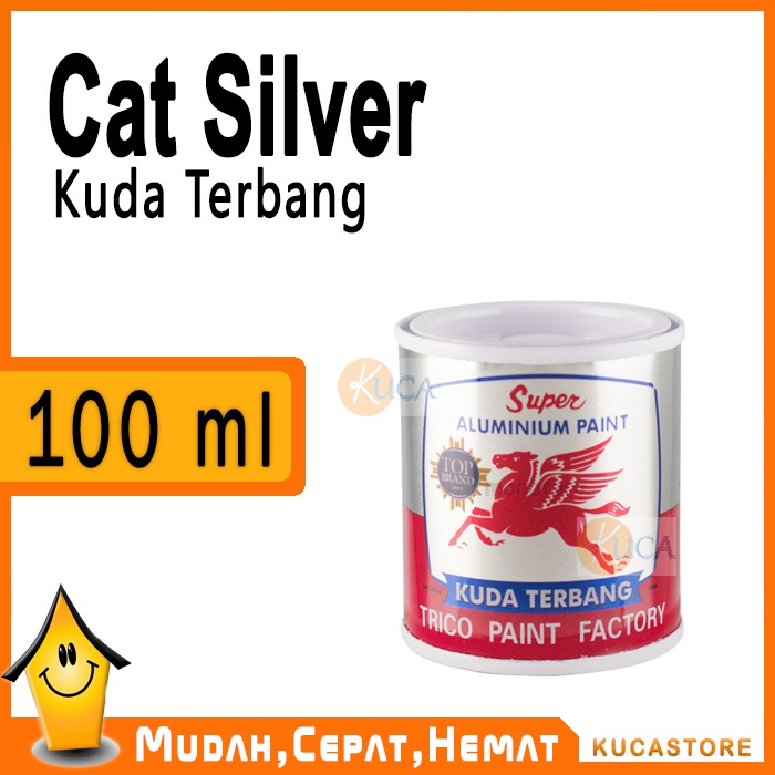 

Cat Minyak Untuk Kayu dan Besi Kuda Terbang Silver