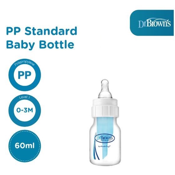 Dr. Brown's PP Standard Baby Bottle Vent System Anti Colic Botol Susu
