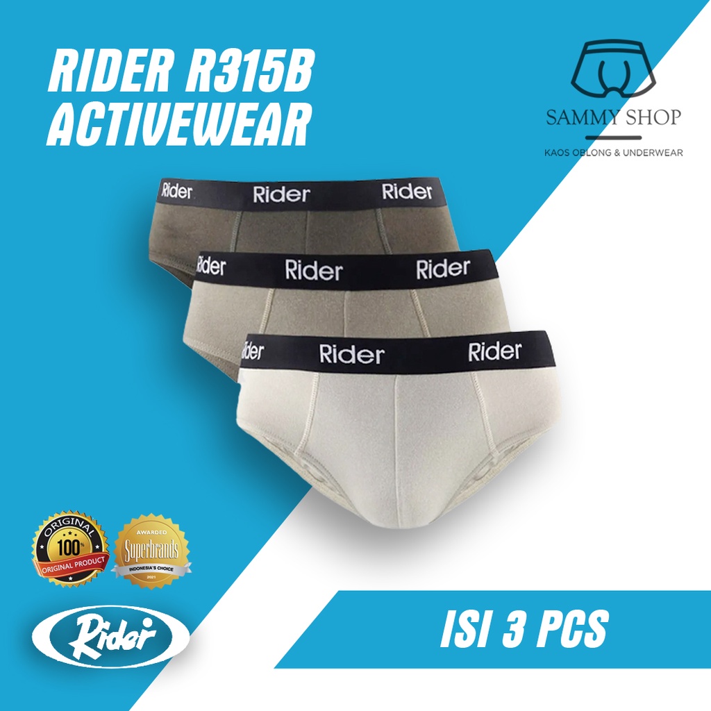 Celana Dalam Rider Activewear R315B Original Termurah