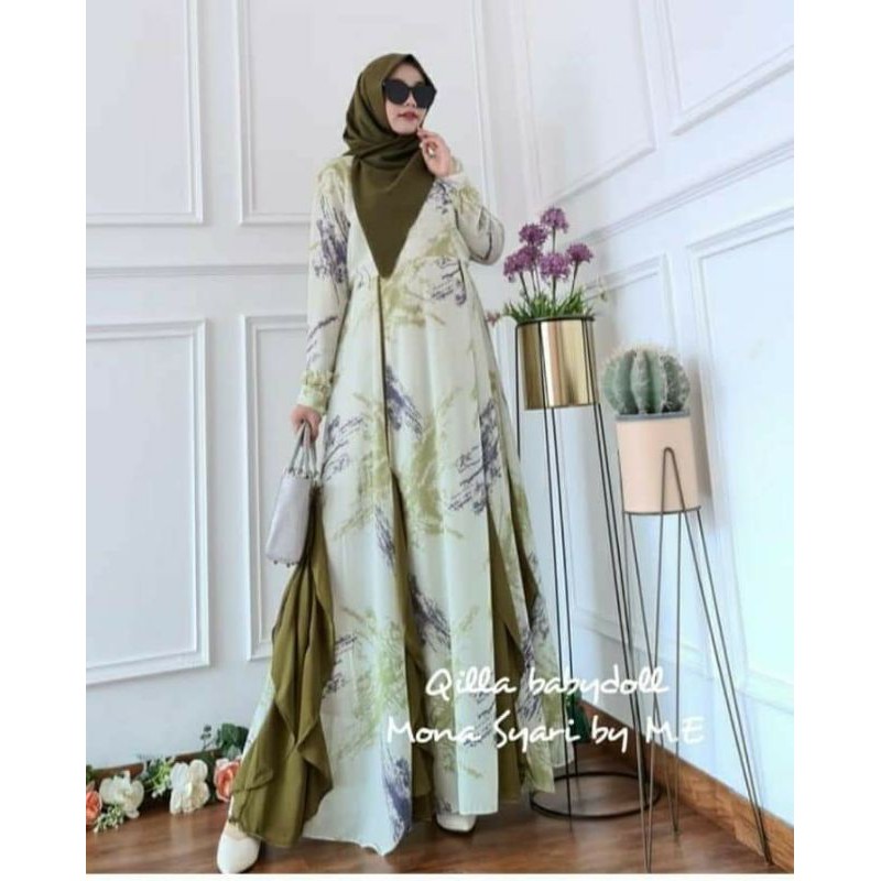 QILLA DRESS MONA SYAR'I BY M.E