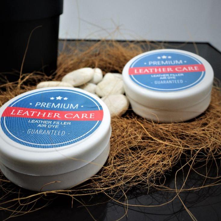 ☻ Leather Filler Premium (Dempul bahan kulit) dempul sepatu tas jaket dll ☼