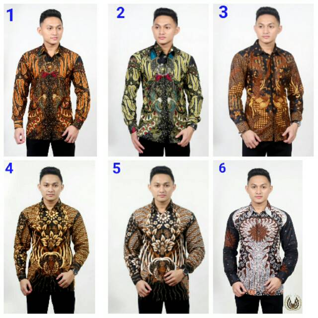 KEMEJA BATIK LENGAN PANJANG