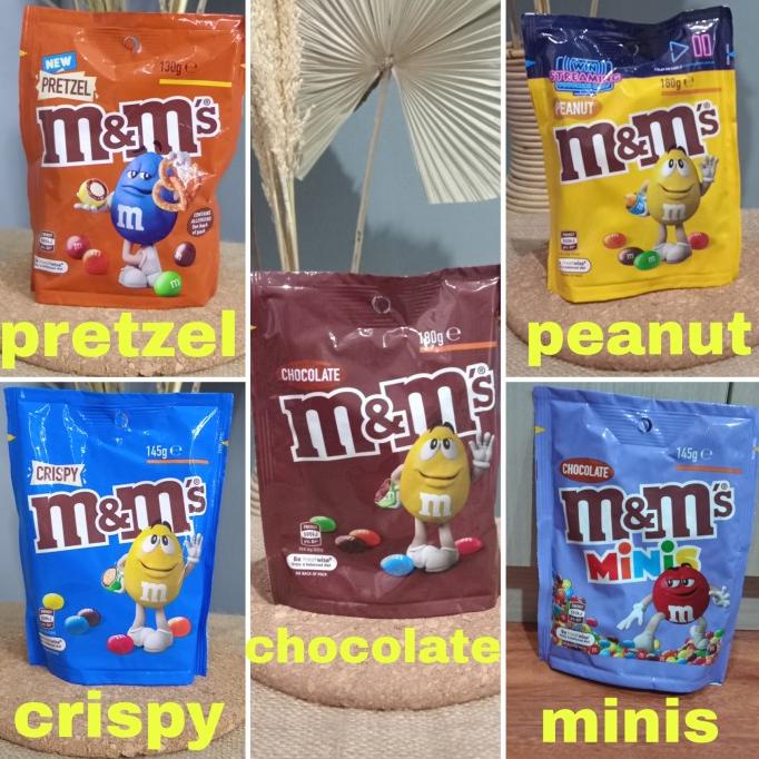 

PROMO chocolate M&m Original Australia + cokelat ORI M&m's pretzel crispy MURAH