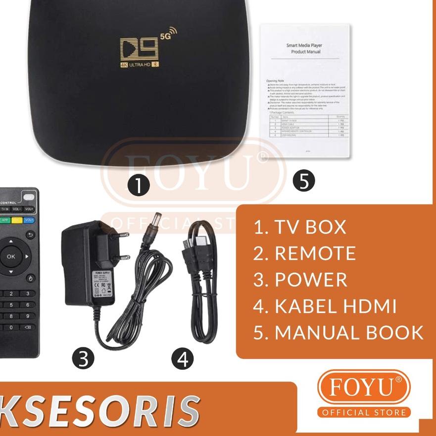 Baru - Android TV Box Digital 4k Receiver Wifi Bluetooth 5G Murah