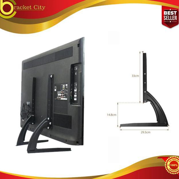 Bracket TV Kaki 22"~ 43" Bracket Standing Kaki TV LED LCD UHD Curved - 22-32 INCH