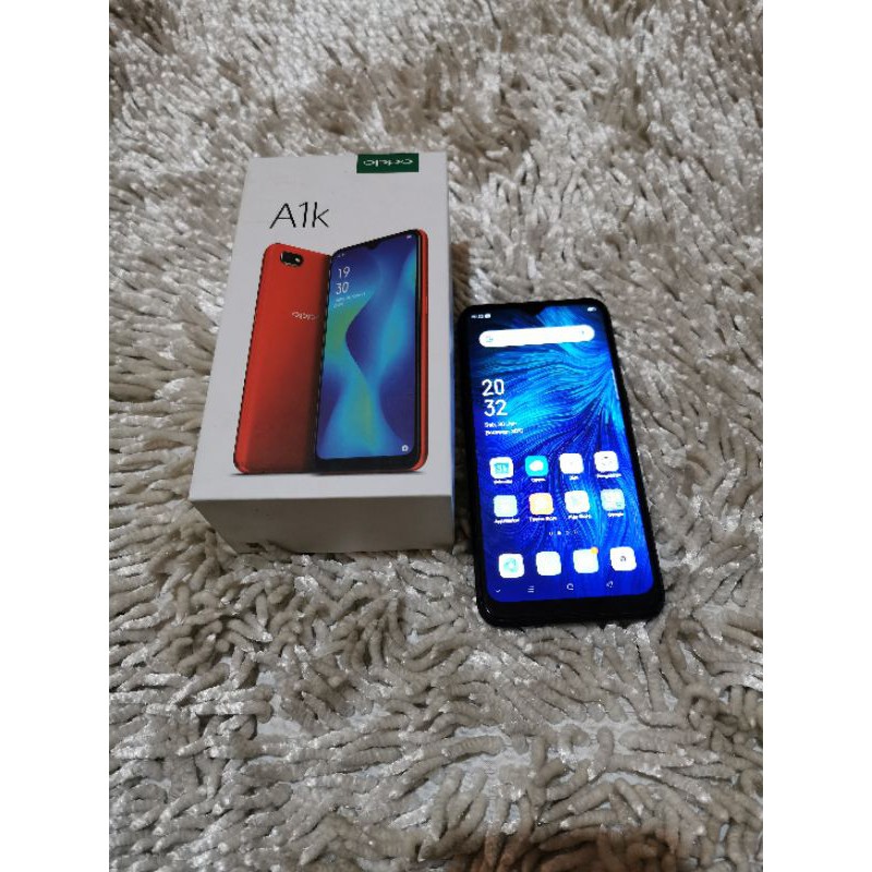 Oppo A1K ram 2 32GB Fulset bergaransi