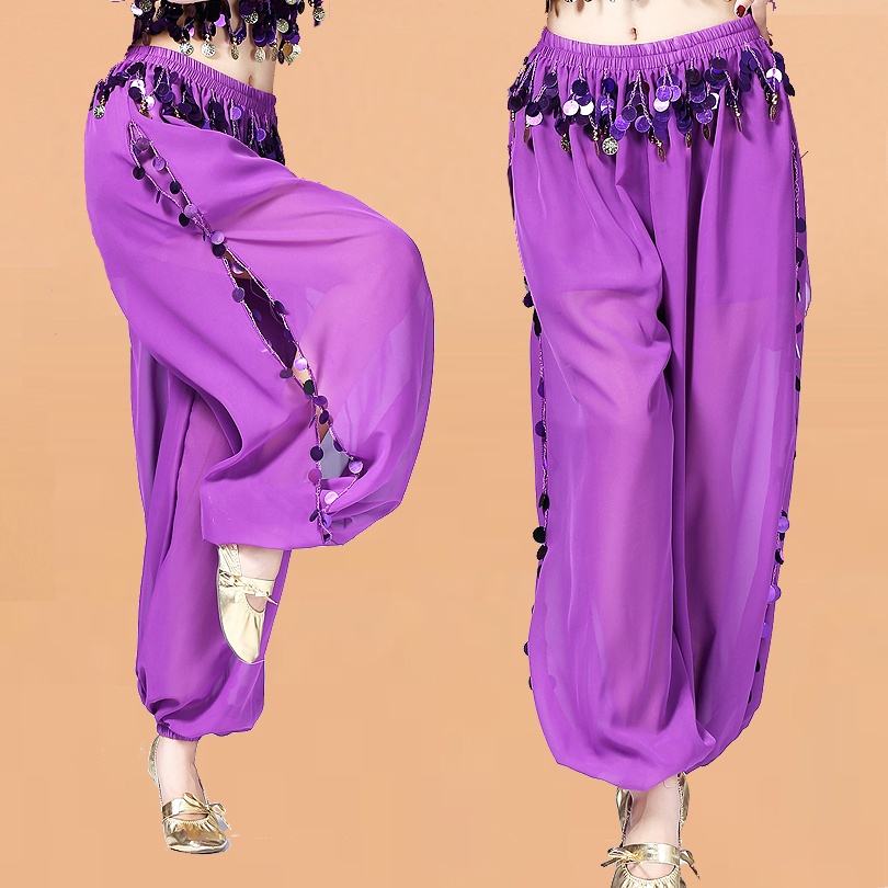 CELANA ALADIN BELLY DANCE PANTS ROK BAWAHAN TARI PERUT TAMBORIN MANIK ANGGUR PAYET