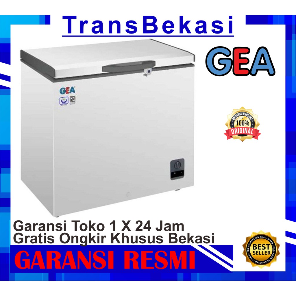 FREEZER GEA AB 226 R 200 LITER KHUSUS BEKASI FREE ONGKIR
