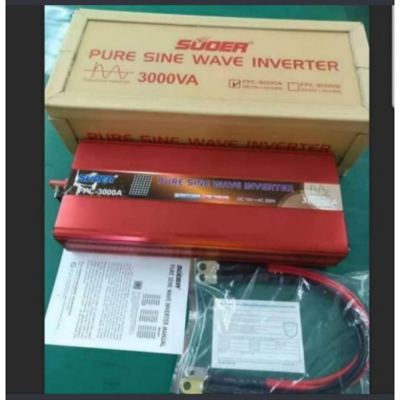 Power Inverter SUOER FPC 3000A / FPC3000A Pure Sine Wave 3000W