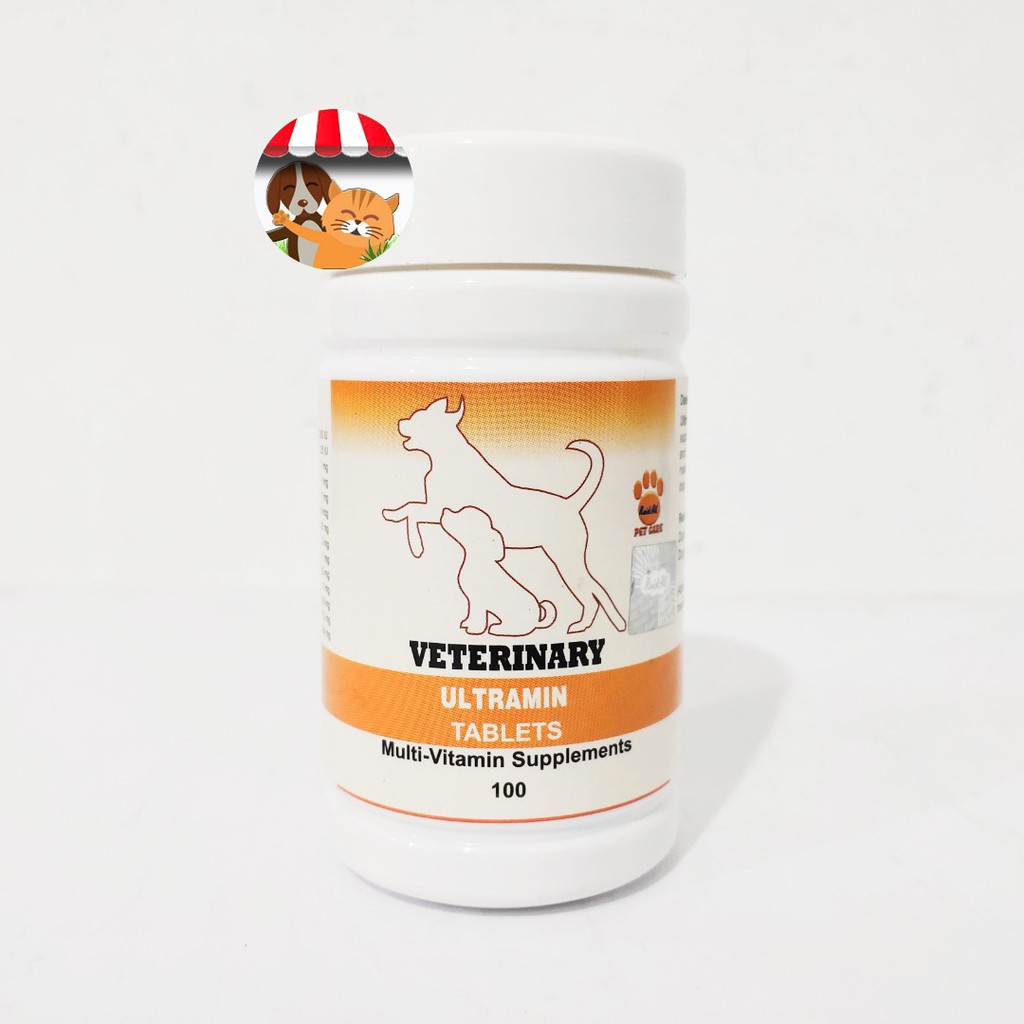 Veterinary Ultramin Multi Vitamin Untuk Anjing