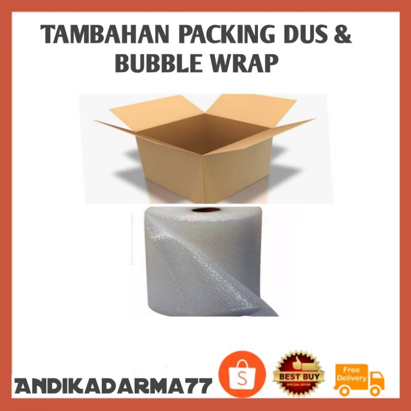 

BUBBLE WRAP TAMBAHAN PACKING