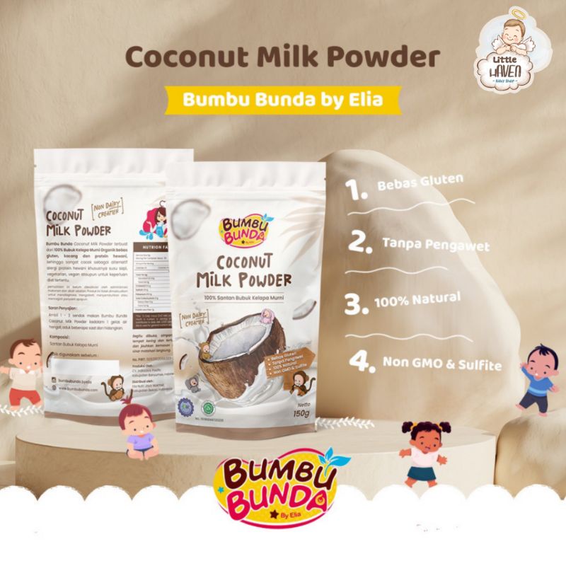 

BUMBU BUNDA COCONUT MILK POWDER 150 gram