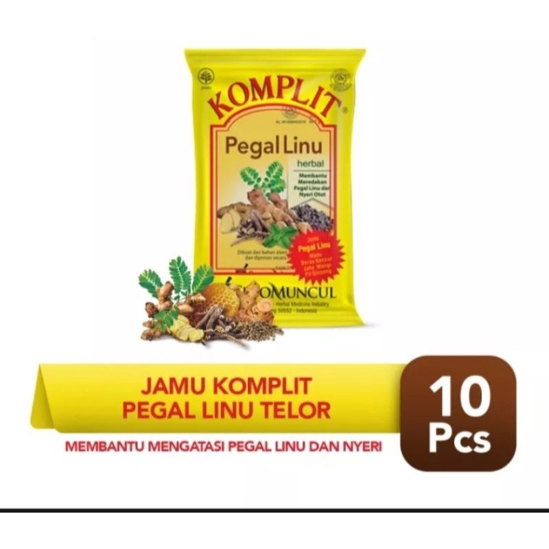 

(400gr) paket hemat jamu komplit pegal linu