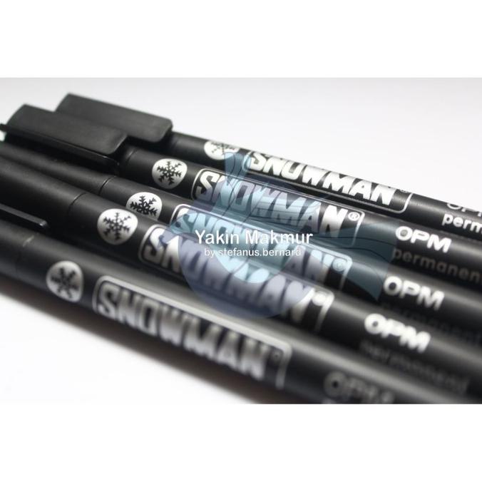 

C'144 Spidol Snowman Opm Permanent Marker (1 Set 6 Warna)