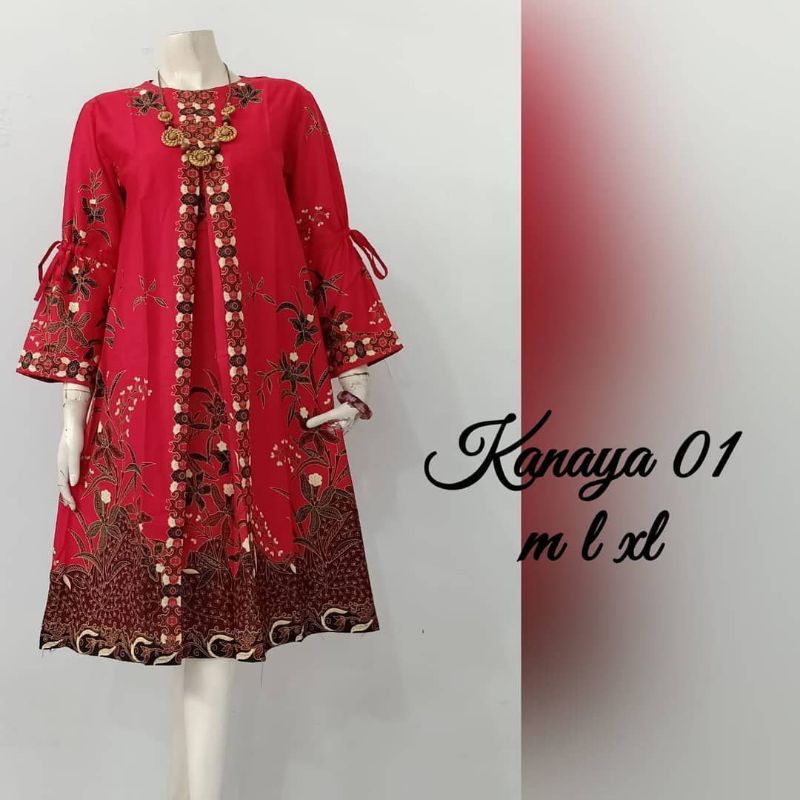 tunik batik dress batik kanaya