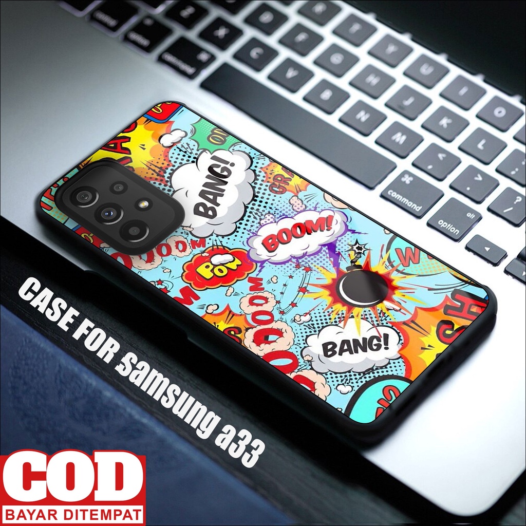 Case SAMSUNG A33 - Casing SAMSUNG A33 Terbaru Case [ MOTIF GRAFFITI ] Cassing Hp SAMSUNG A33 - Silik