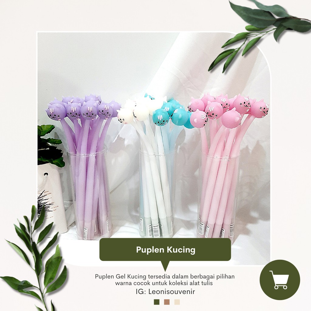 

Pulpen/Pen Karakter Kucing Lucu