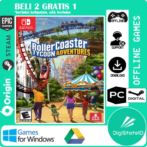 Rollercoaster Tycoon Adventures - Game PC