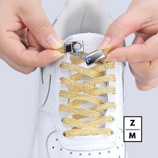 PREMIUM TALI SEPATU MAGNET NO TIE LAZY ELASTIC NO LACES MAGNETIC 2PCS