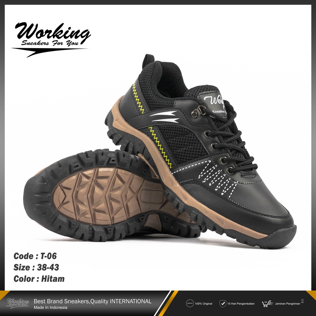 Working Sneakers For You Sepatu Hiking T-06 Original