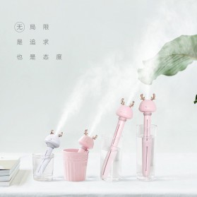 LOVELY Ultrasonic Air Humidifier Aromatherapy Portable Celup - K-J023 - White