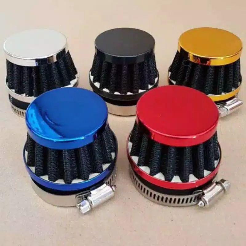 Filter Karbu Saringan Karburator Model Koso Kerucut Universal Pe &amp; Pwk 24,26,28,30