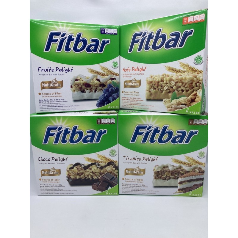 

Fitbar MULTIGRAIN BAR 110g Energy Bar 5x20gr