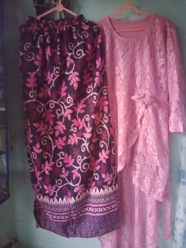 Xvc - Restock!! Stelan Vitri Batik Muslim / Stelan Wanita Terbaru / Stelan Trendy Kekinian / Hq