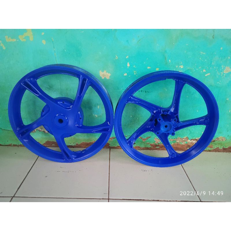 Velg yamaha mio sporty/smile/mio soul second original (candy tone blue)