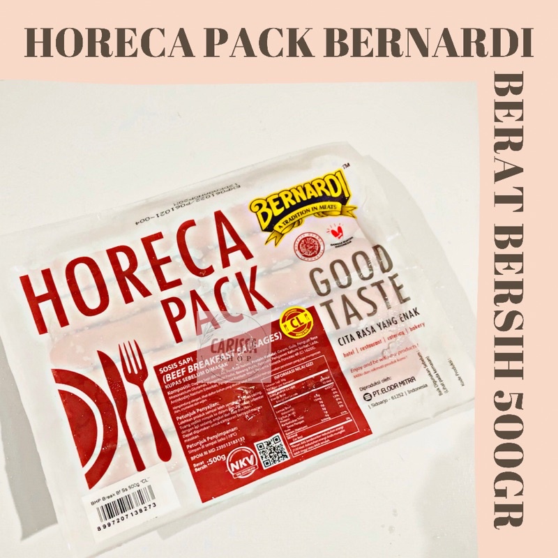 

Sosis Bernadi Horeca Pack Mini Size 500gr Enak Murah Promo Ready Probolinggo VP