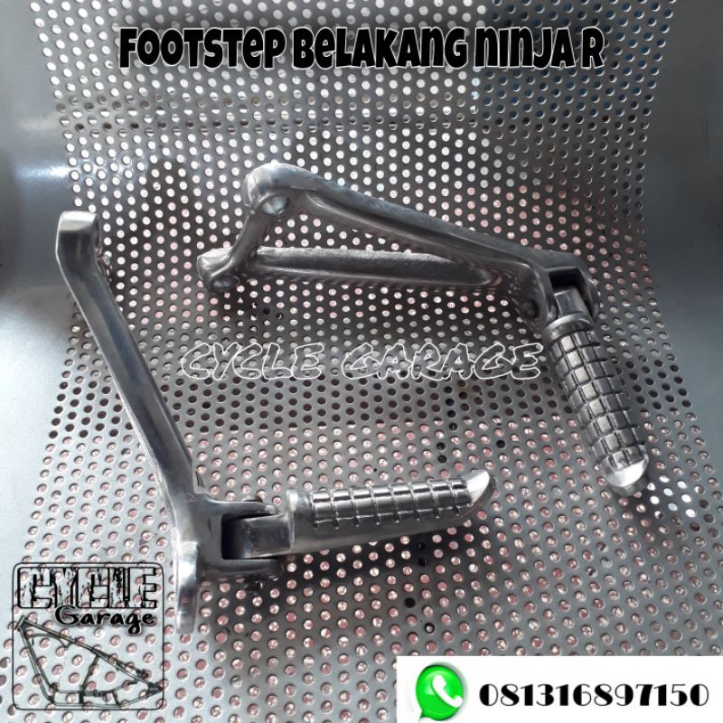 Footstep Belakang Japstyle | Footstep Belakang Ninja R silver