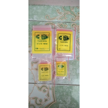 

Plastik klip c-tik isi 100lbr