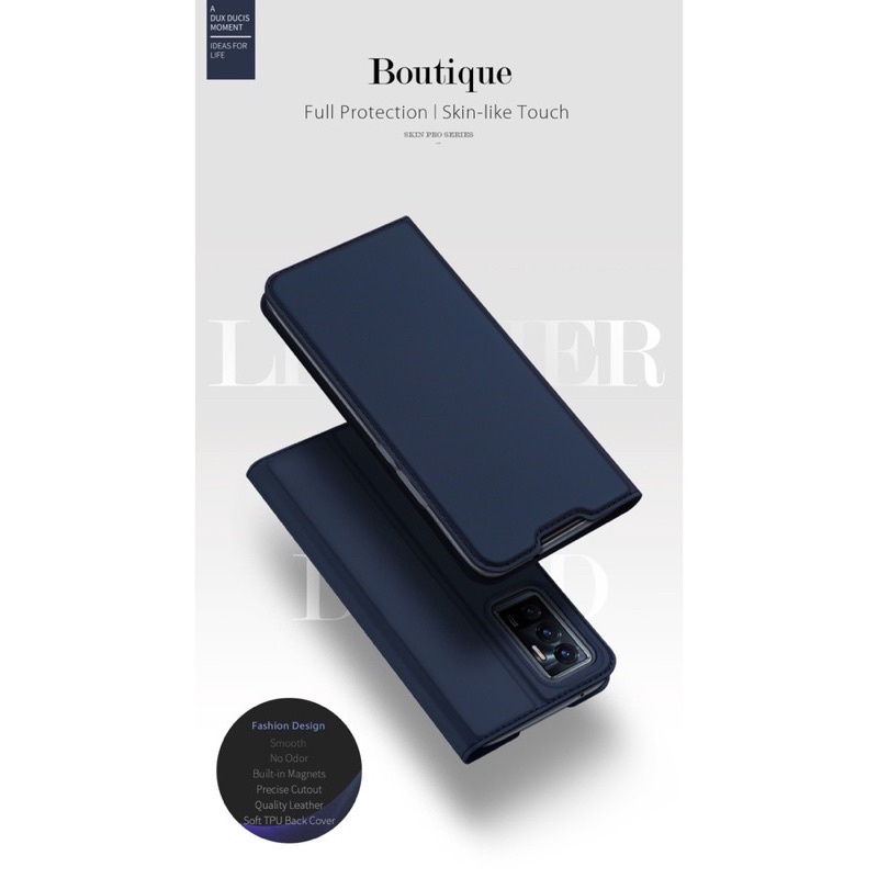 DUX DUCIS SKIN PRO VIVO V23E V23E FLIP LEATHER CASE