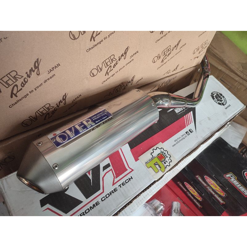 KNALPOT OVER JAPAN ORIGINAL , KLX DAN CRF