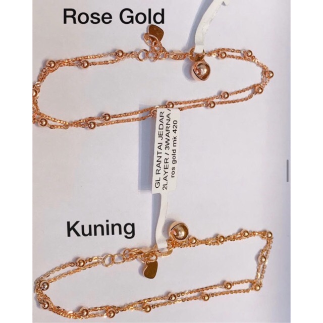 New gelang 2 Layer kdr 420 Shopee Indonesia New gelang 2 Layer kdr 420 Shopee Indonesia