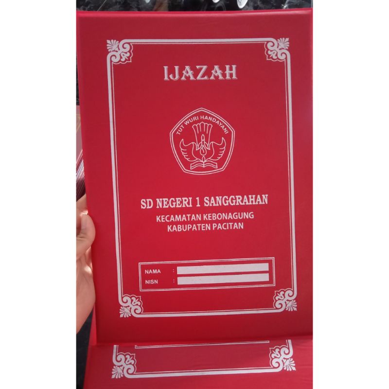 

Map Ijazah F4 cetak sablon karton No.30 (karton lebih tebal)