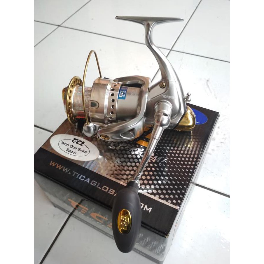 Reel Tica 4000 Taurus 14 Ball Bearing Power Handle