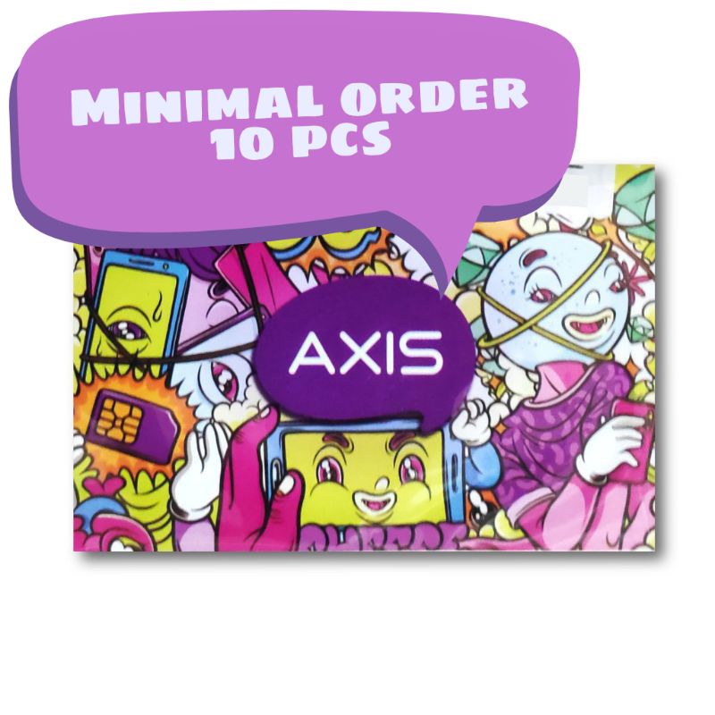 Kartu Perdana Axis Viral Bonus Kuota App Segel Exp Januari 2022