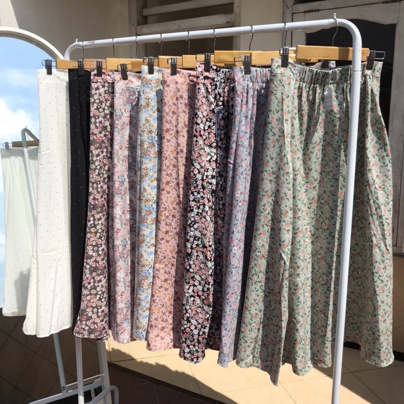 BLOOM SKIRT SERIES | FLORAL SKIRT | WAJIB BACA DESKRIPSI!