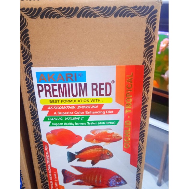 AKARI PREMIUM akari Premium Red Cichlid Tropical Original