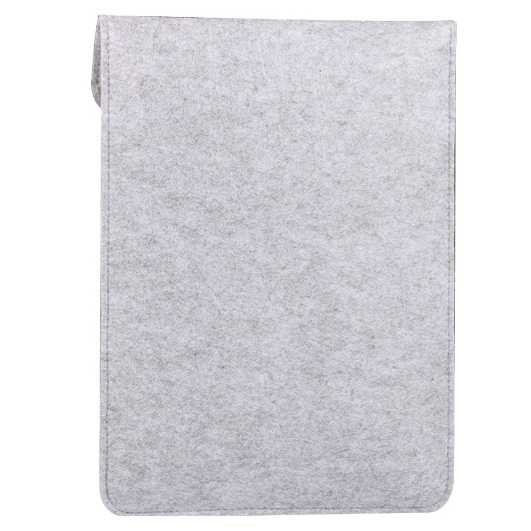 Bayar Ditempat Rhodey Felt Button Style Sleeve Case Laptop Ultrabook - DA58