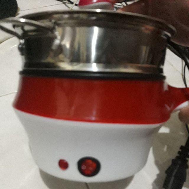 Multifungsi Electric Fry Pan Panci Listrik Lapisan Keramik New (random)