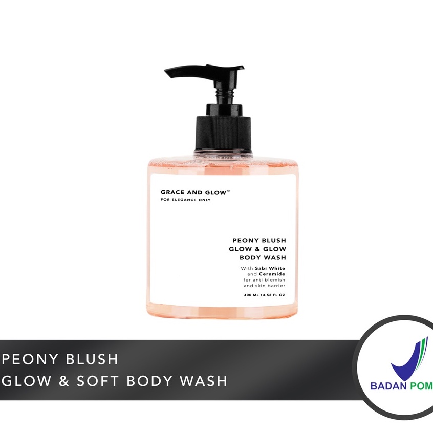 ✨ AKU MURAH ✨Grace and Glow Body Wash Peony Blush 400ml