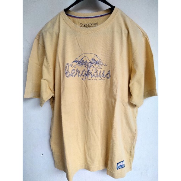 Kaos Outdoor petualang Berghaus 2nd original