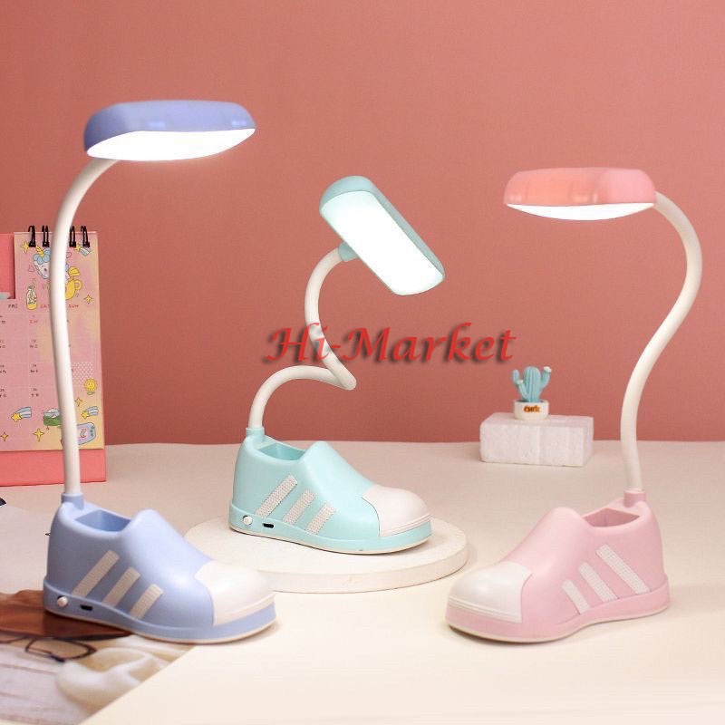 LAMPU LED MEJA/ LAMPU LED MODEL SEPATU/LAMPU BELAJAR IMUT CAKEP