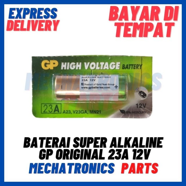 [BTR-9033] BATERAI SUPER ALKALINE GP ORIGINAL 23A 12V